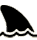 shark fin icon